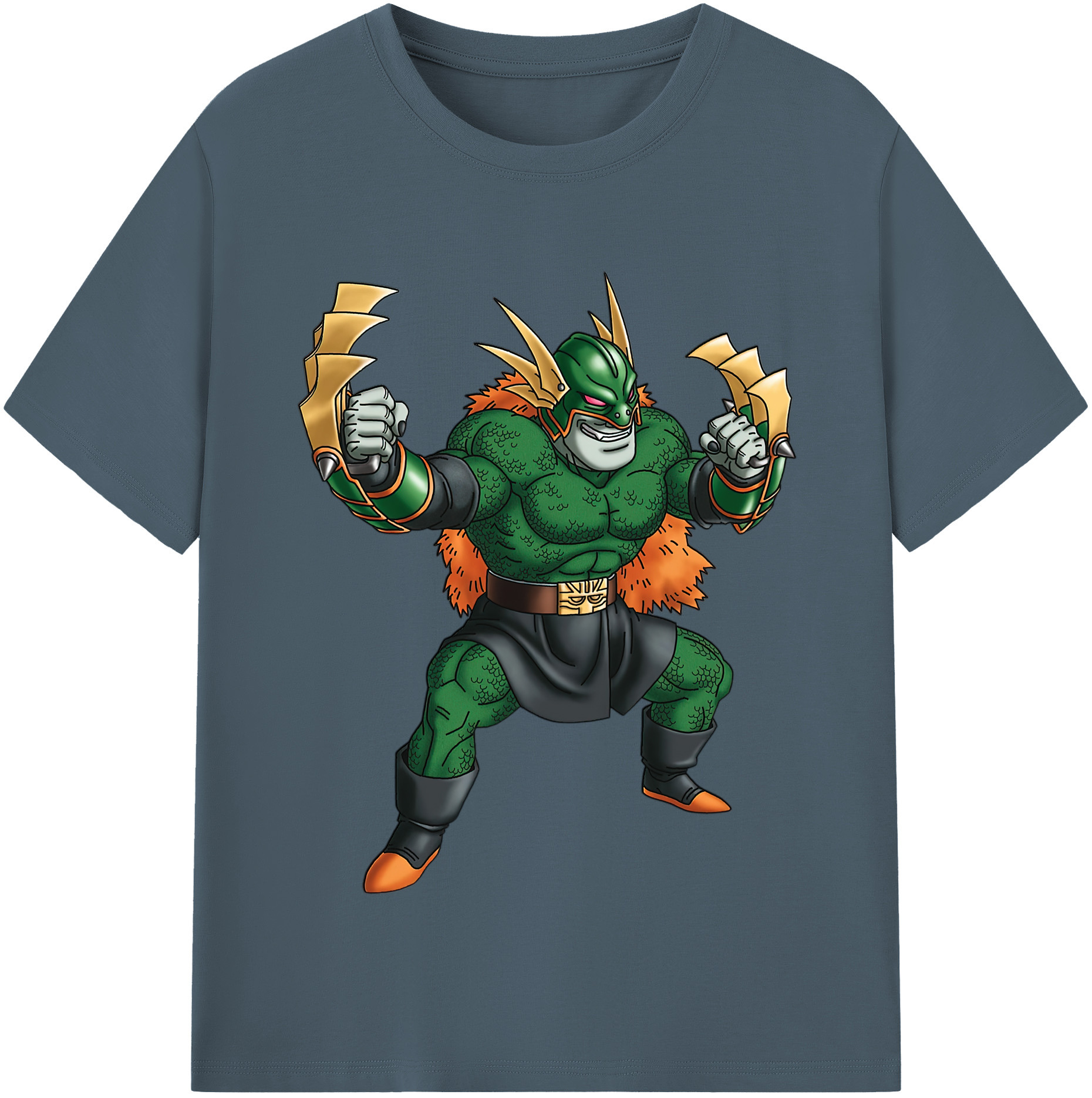 （画像用） ドラゴンクエスト Doragon Kuesuto Dragon Quest 綿100％半袖Tシャツ（フロントプリント）